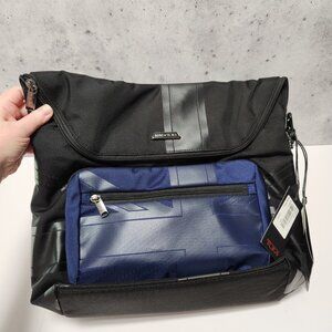 NWT Tumi Messenger Backpack Bag 068803DPB w/Mini British Flag RARE $295